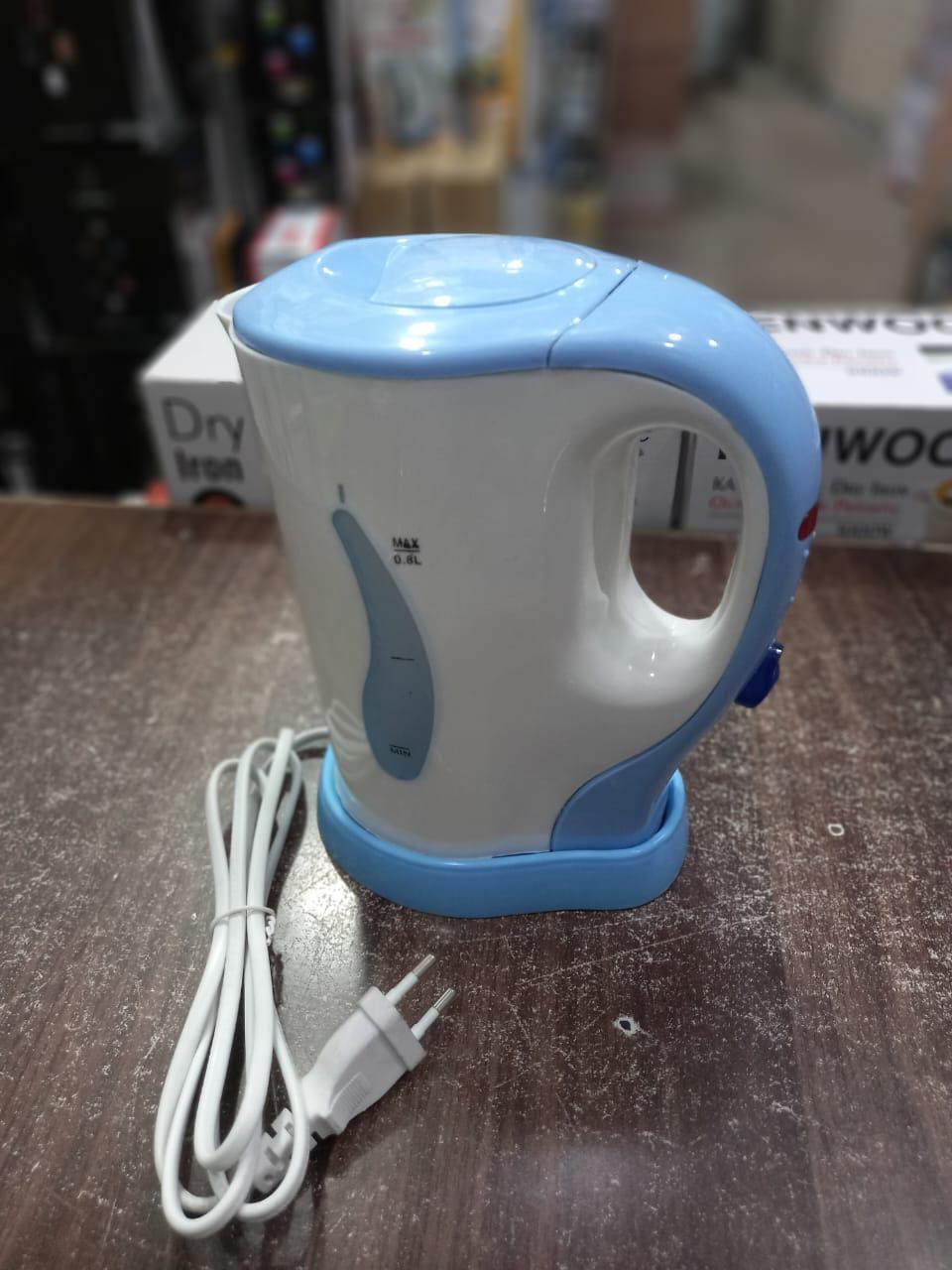 Morrison Electric Kettle 0.8 Litter Pure Plastic Body