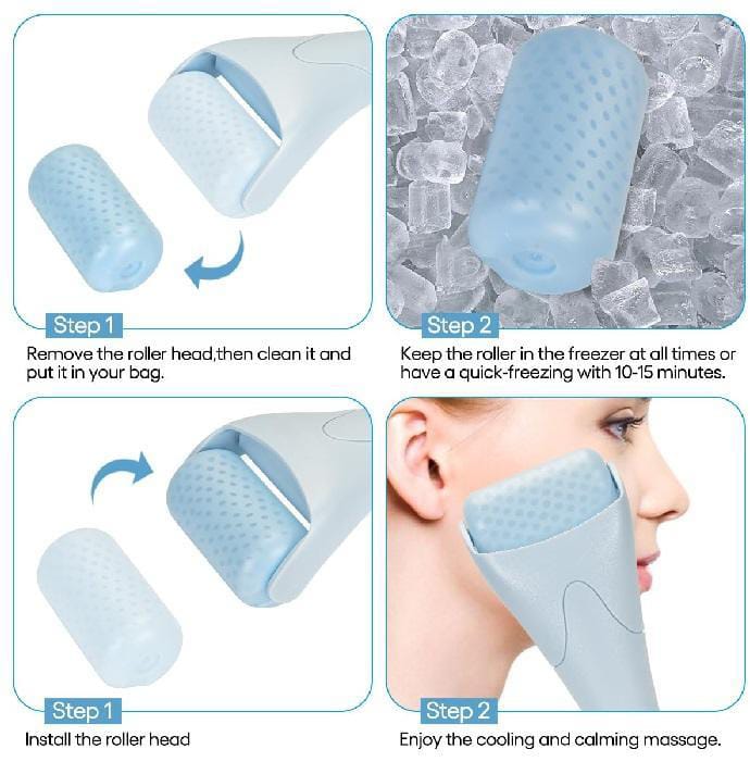 Rolling Ice Roller for Face And Eye Massager