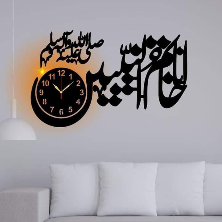 Stylish Backlight Wall Clock