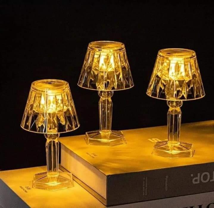 Rechargeable Golden Night Lamp